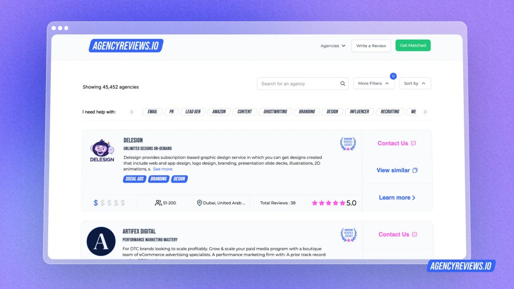 How to pick the right agency