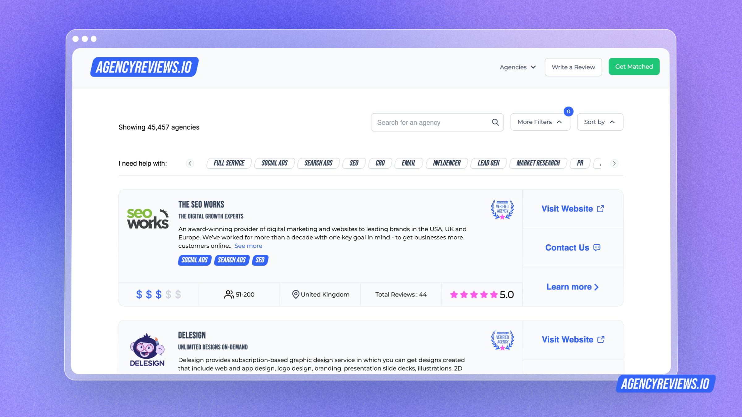 How to pick the right agency