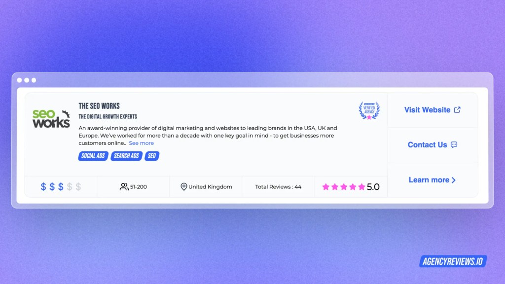 The SEO Works - Agency for SEO Services