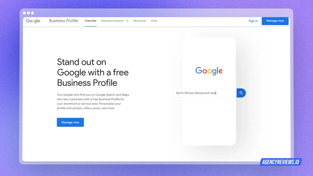 Google Business Profile Website